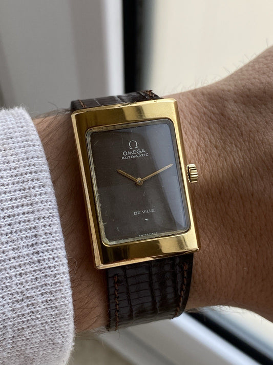 Omega De Ville Tank Automatic Vintage Watch – Swiss Made