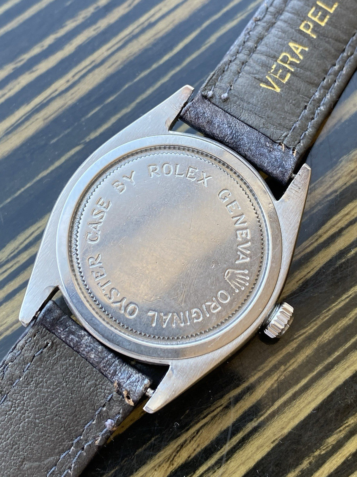 Vintage Tudor Big Rose Oysterdate Shock-Resisting