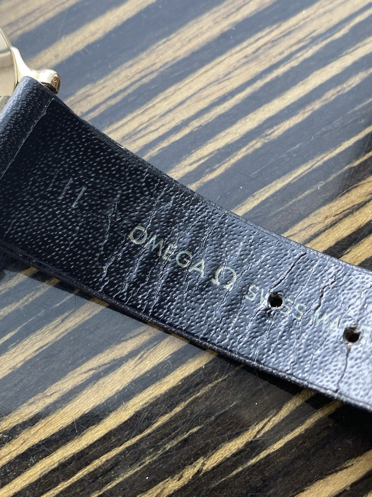 Vintage Bumper Omega Gold Filled Watch