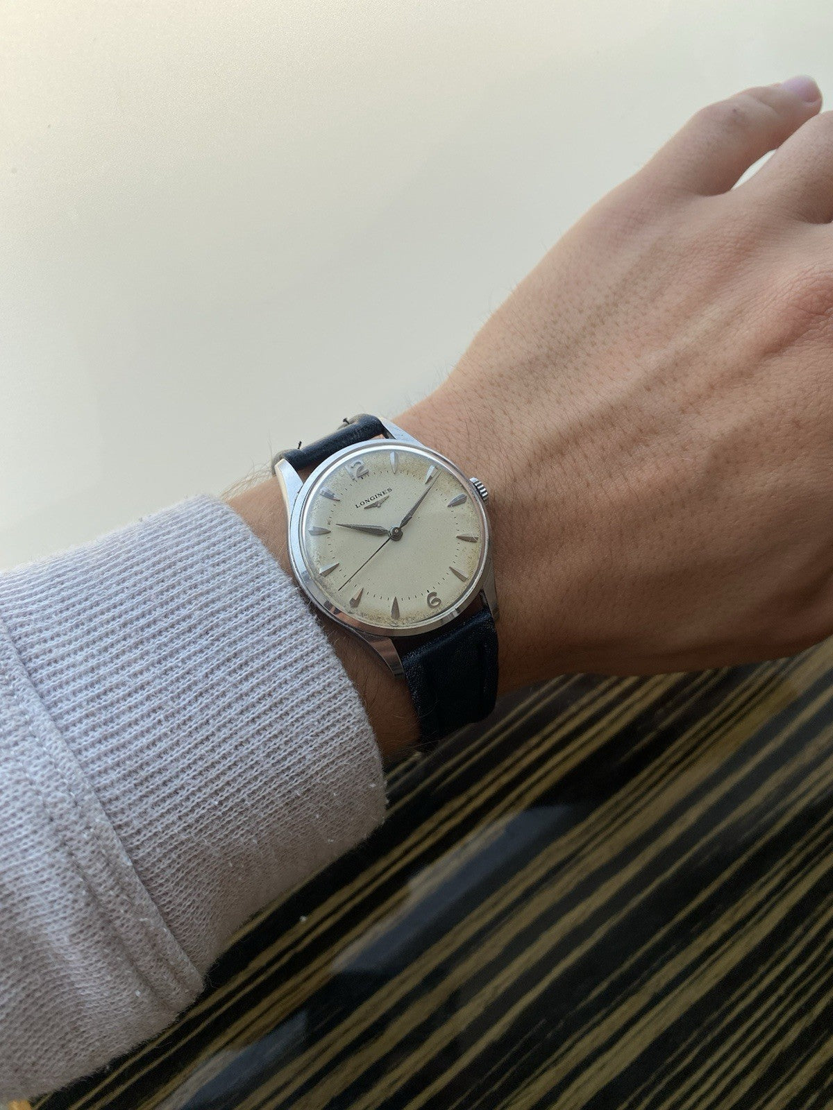 Longines Jumbo Mechanical Vintage Watch