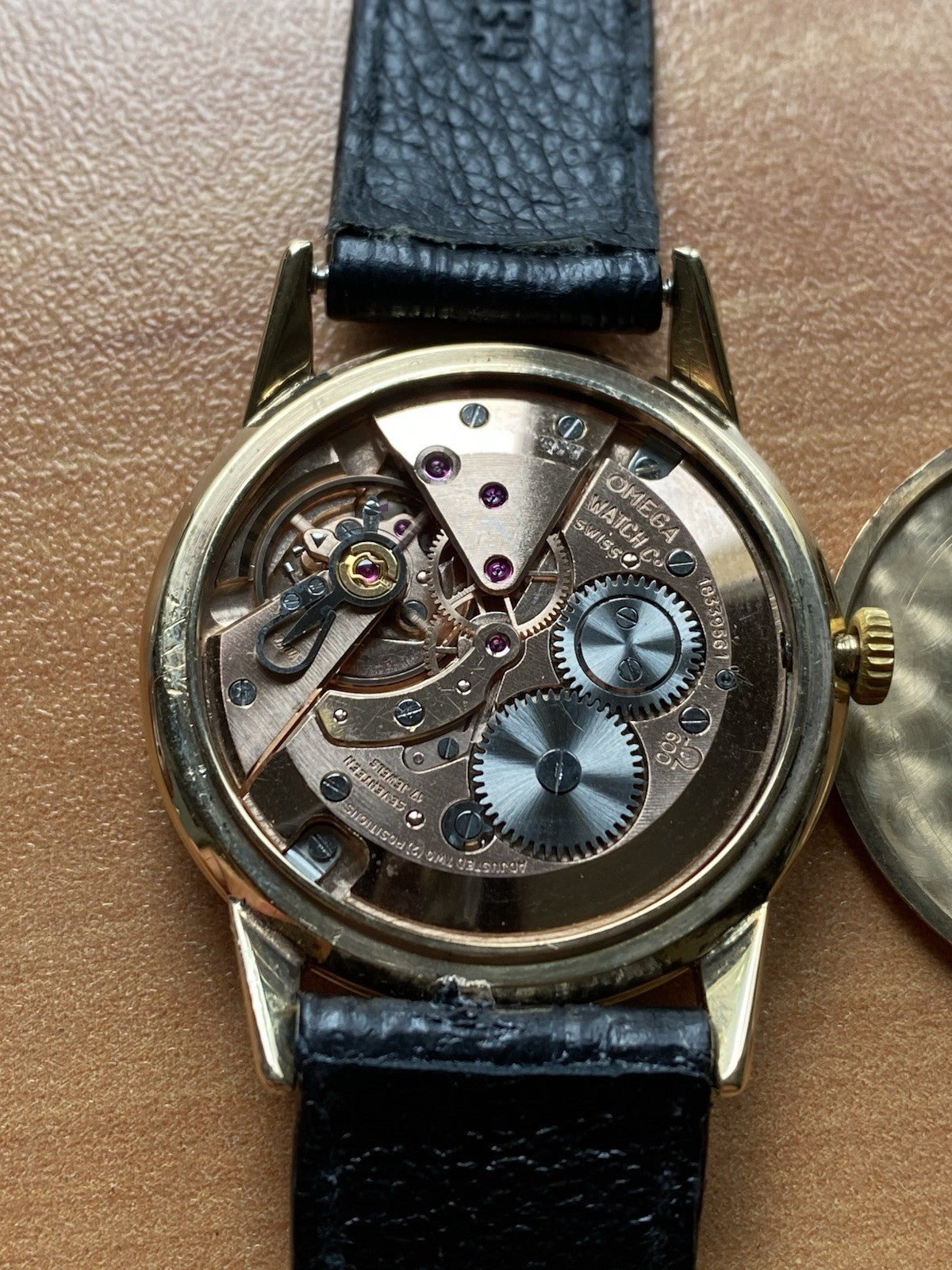 Vintage Omega 9 Carat Gold Watch