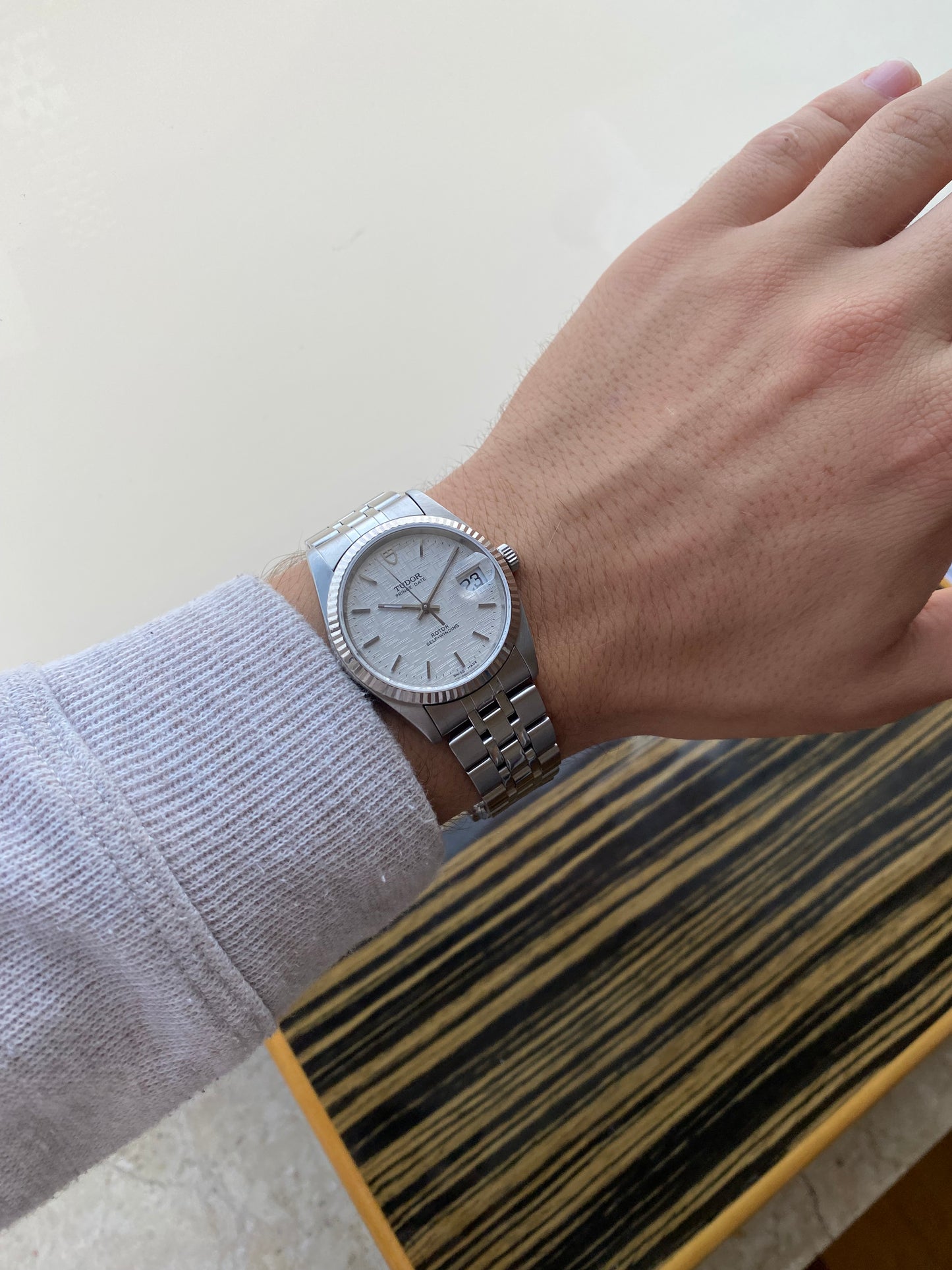 Tudor Prince Date 34mm