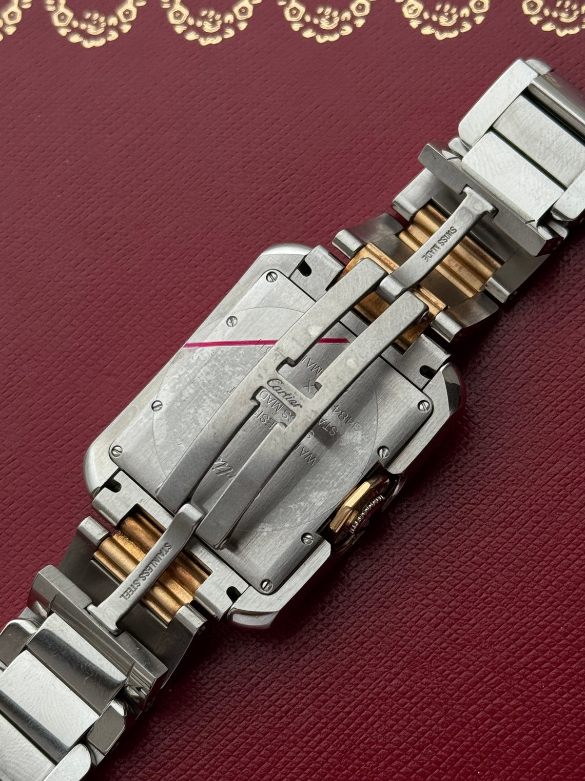 2/2 Cartier Tank Anglais