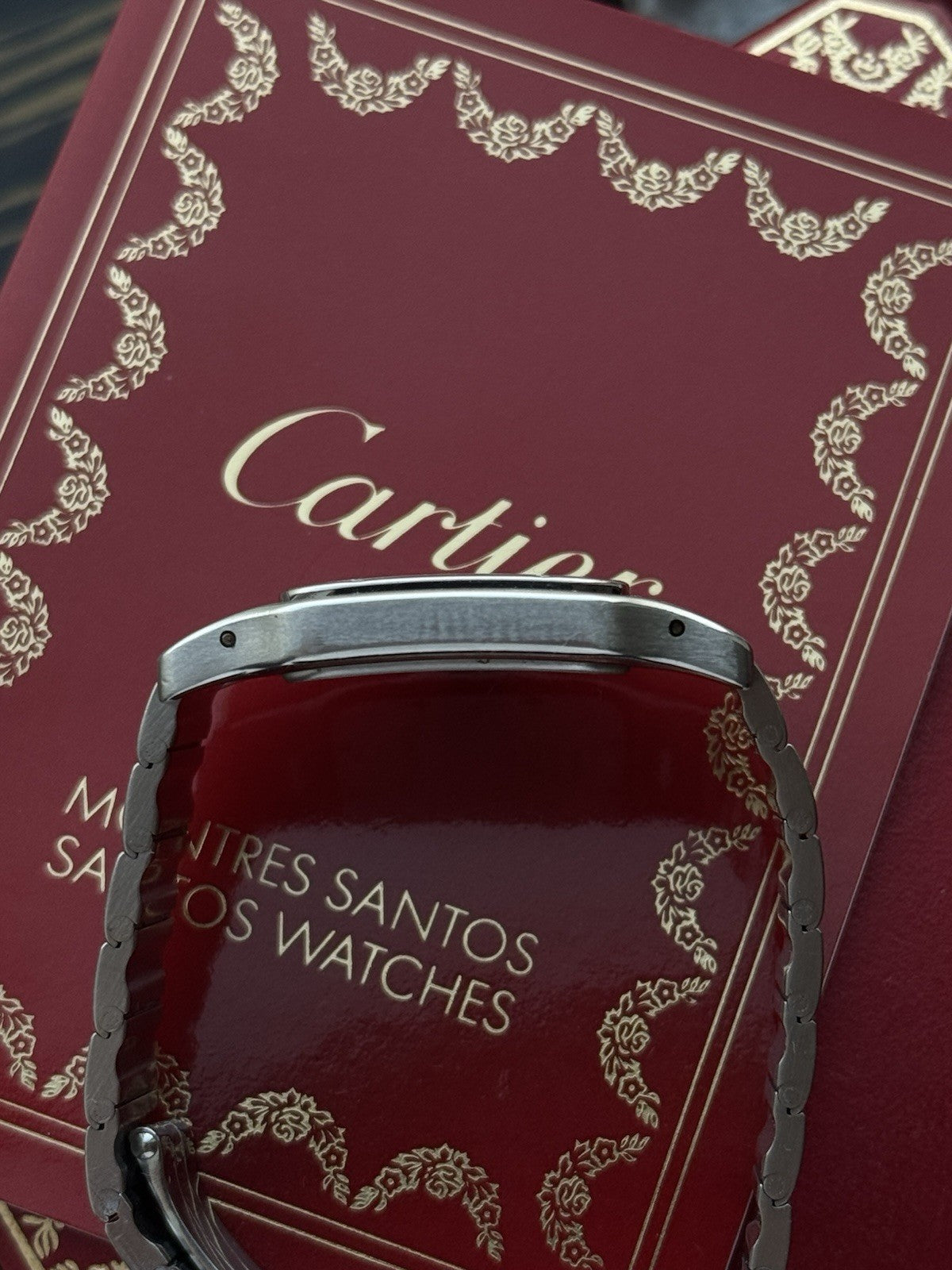 Cartier Santos Galbée Midsize Quartz Steel Ref. 987901 - Full Set