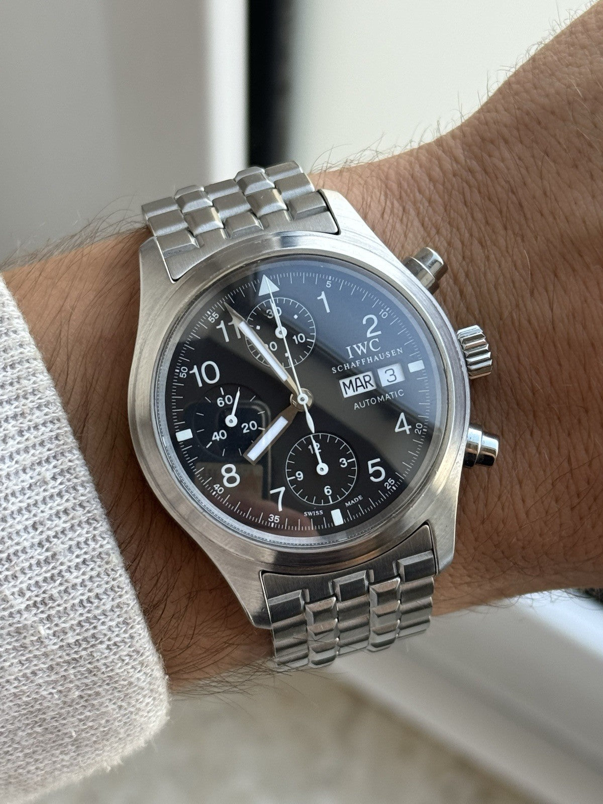 IWC Pilot’s Watch Fliegerchronograph Automatic  39mm Full Set