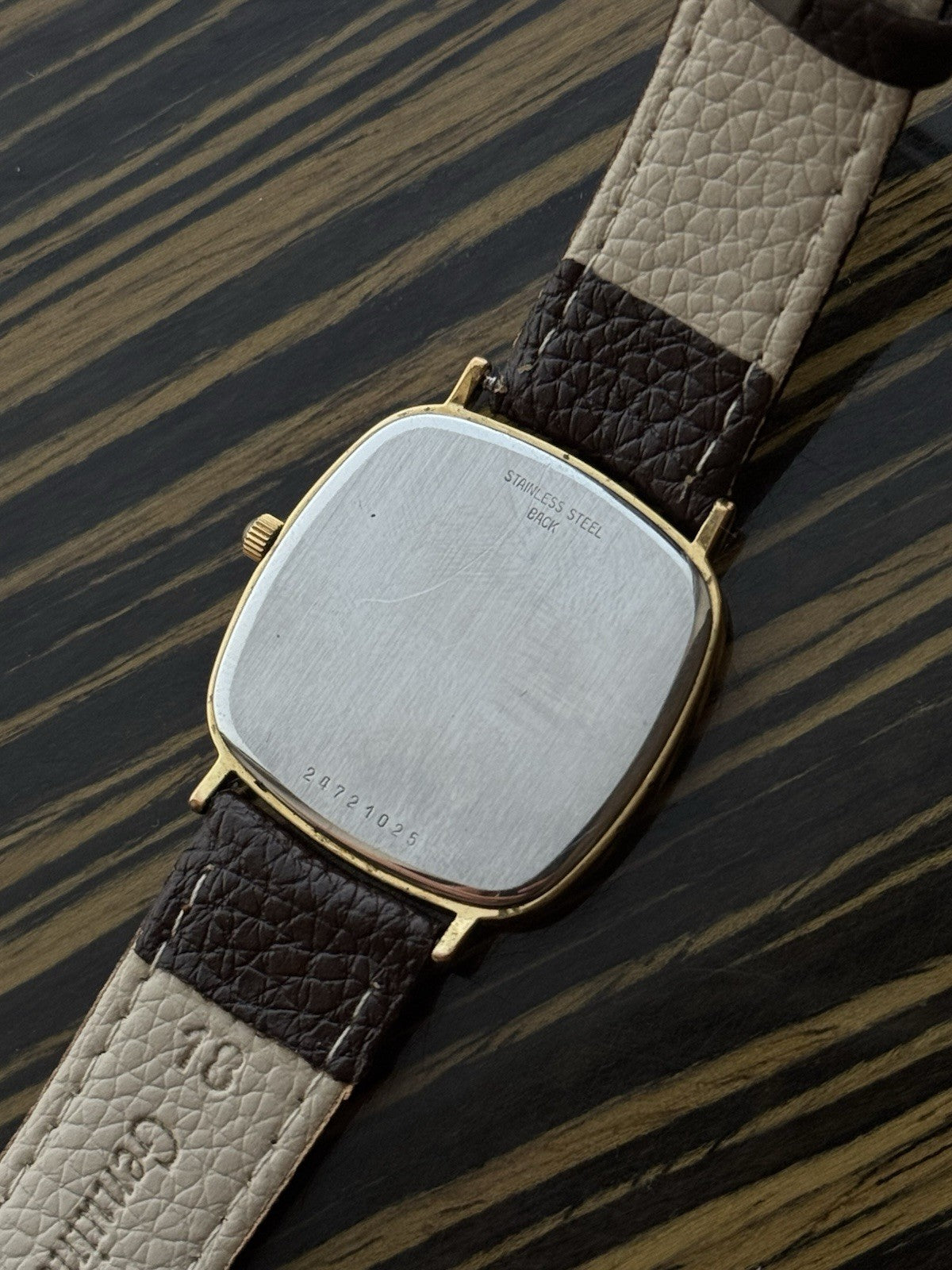 Longines TV Quartz Classic men's Watch Gold Plated