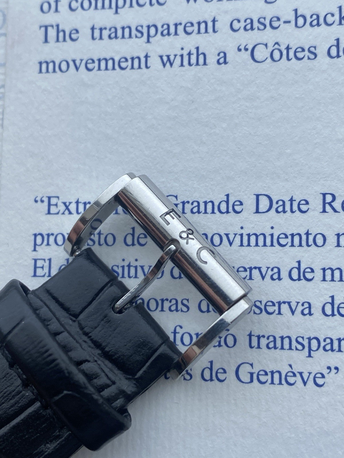 Eberhard & Co. Extra Fort Automatic Power Reserve Watch