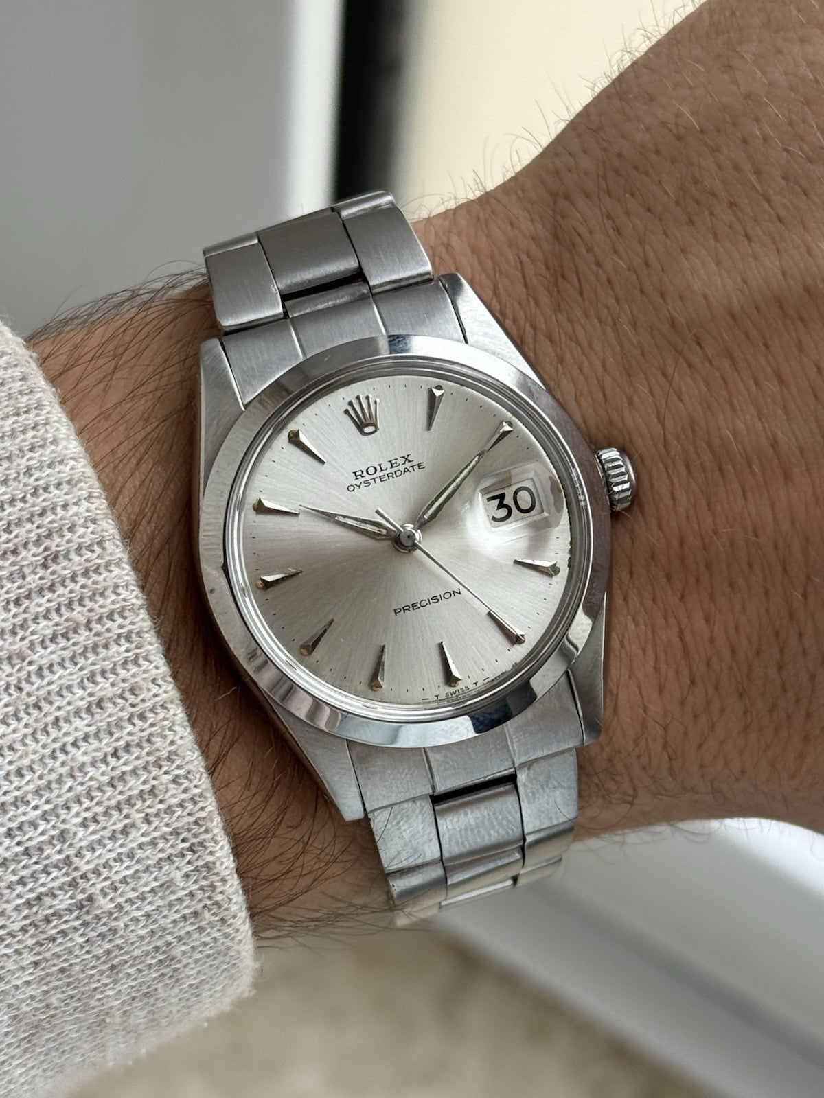 Rolex Oysterdate Precision 34mm Vintage– Ref. 6694