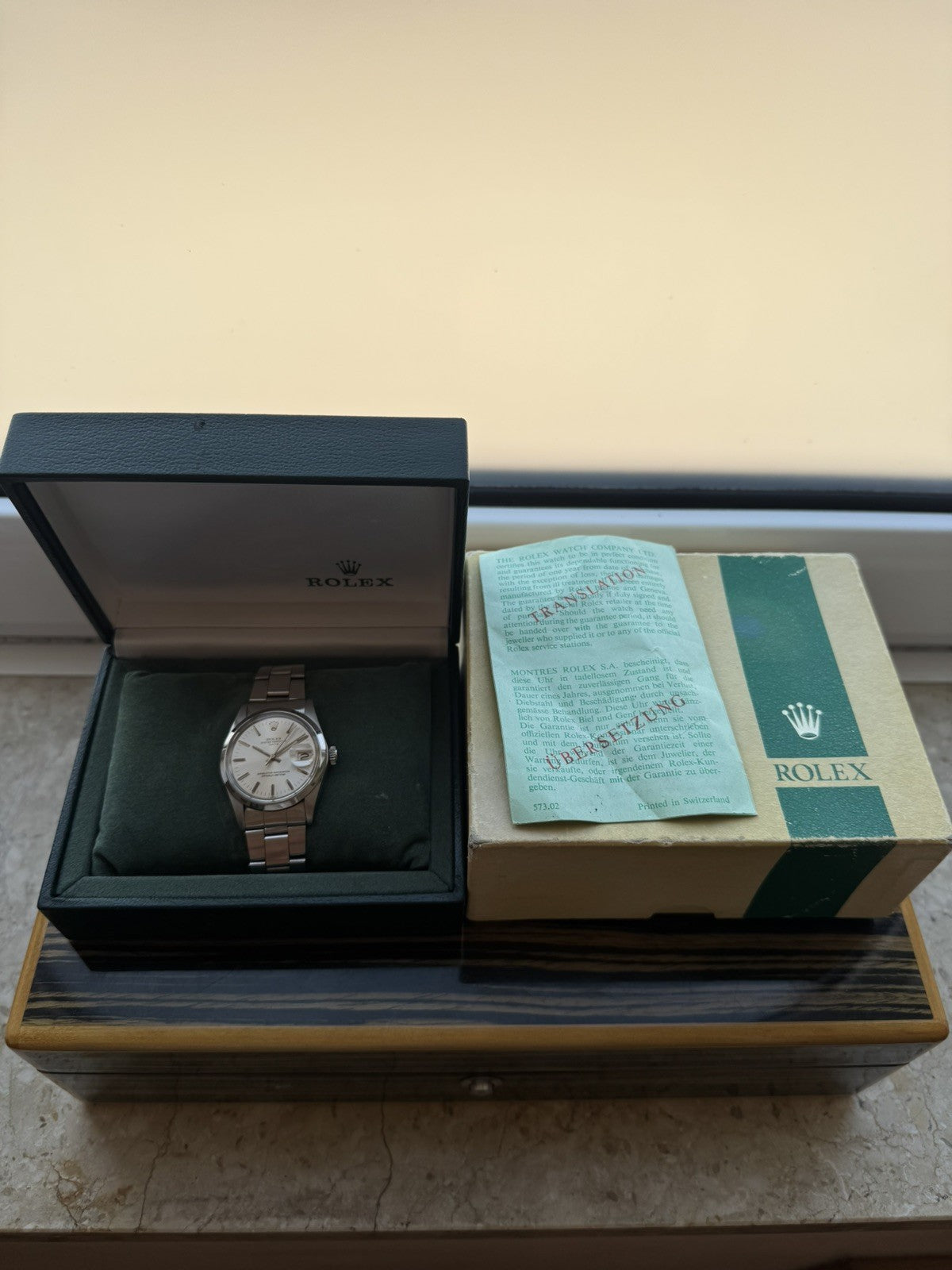Rolex Date Automatic Vintage Watch Ref 1500 