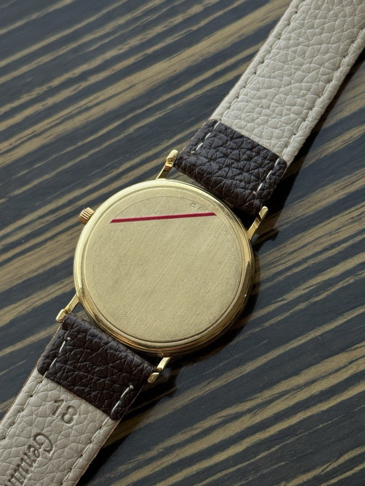 18kt Gold Omega Seamaster Quartz Watch