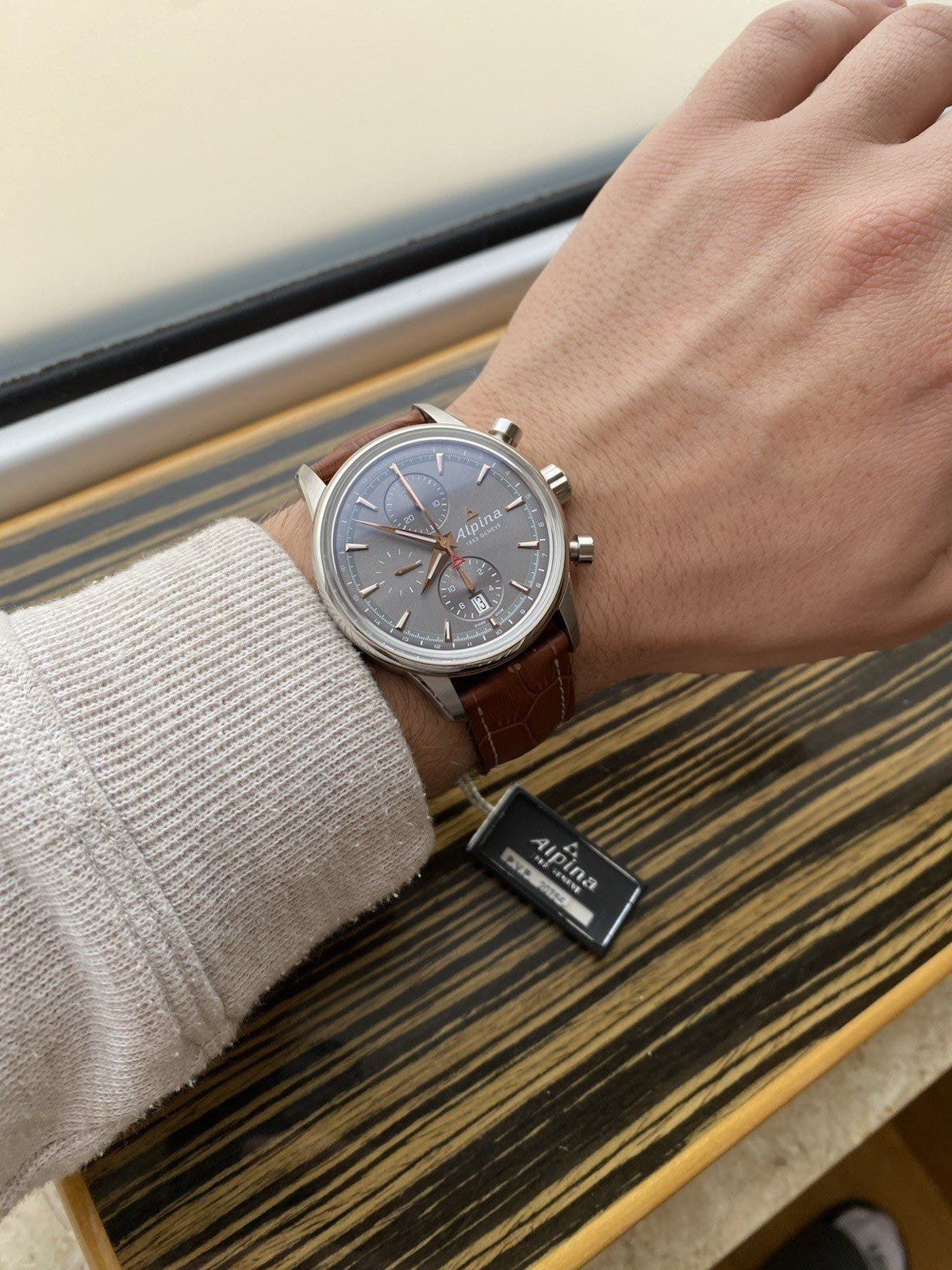 NOS Alpina Alpiner Automatic Chronograph