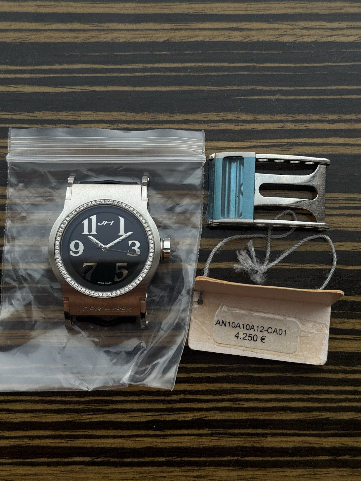 Jorg Hysek Automatic With Diamonds – NOS