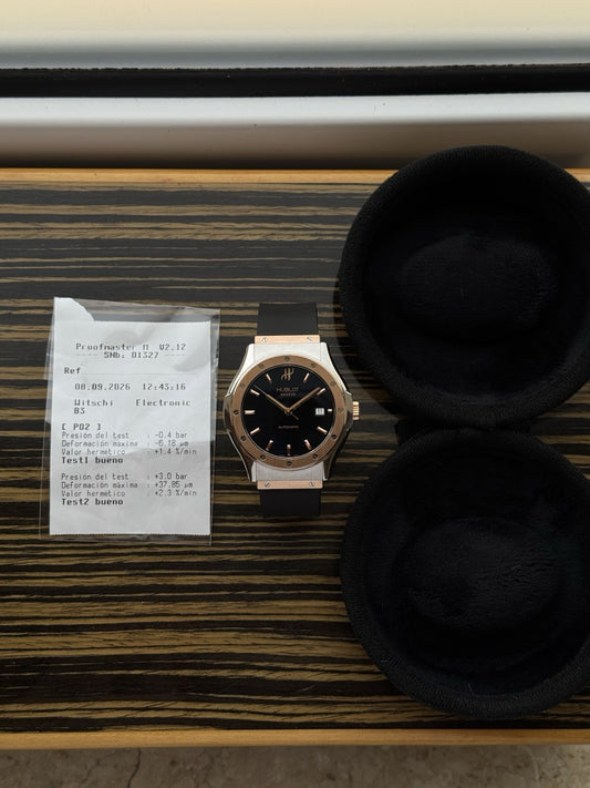 Hublot Classic Fusion Automatic – Ref. 1915.7 – Steel & 18k Rose Gold