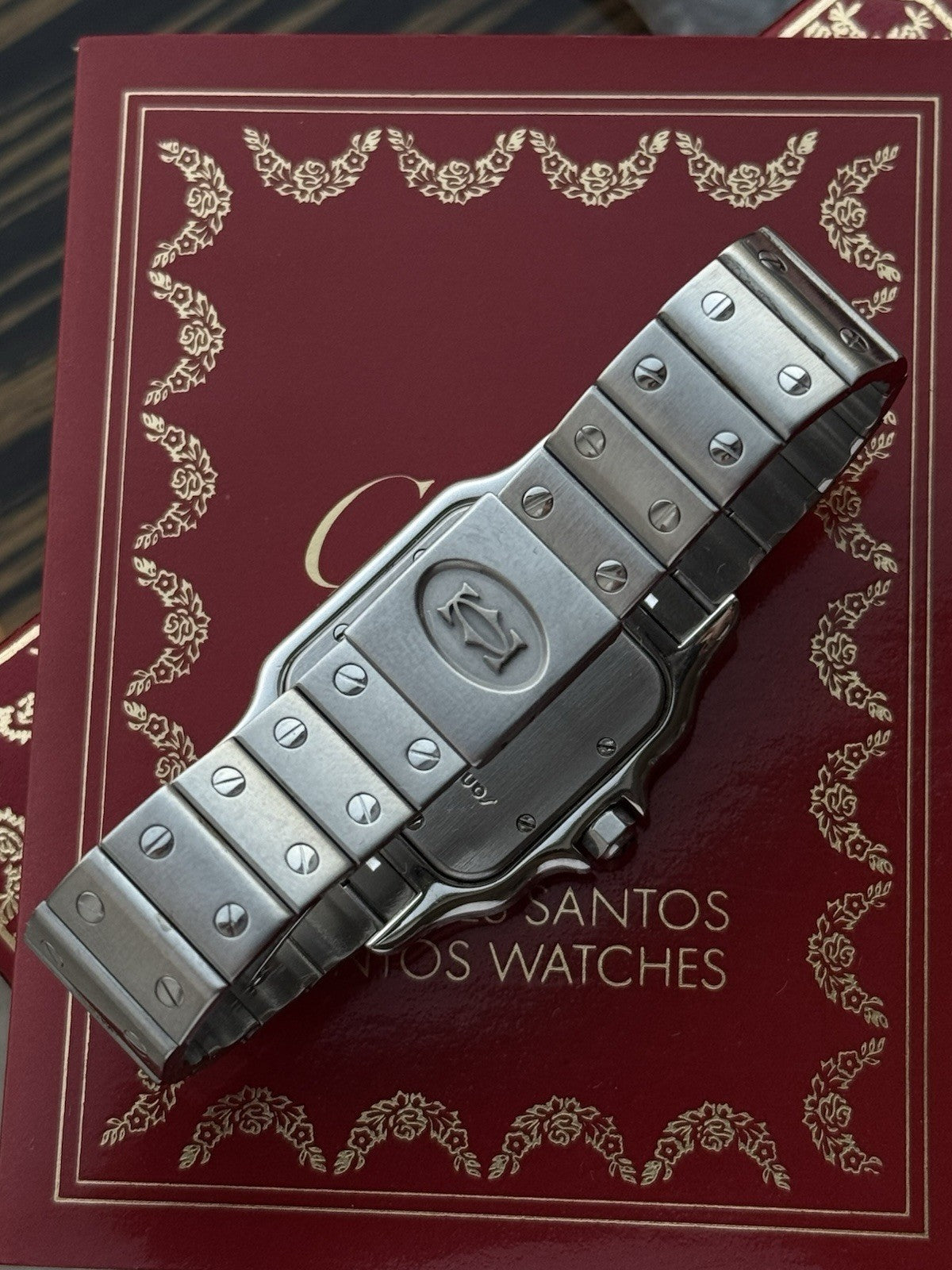 Cartier Santos Galbée Midsize Quartz Steel Ref. 987901 - Full Set