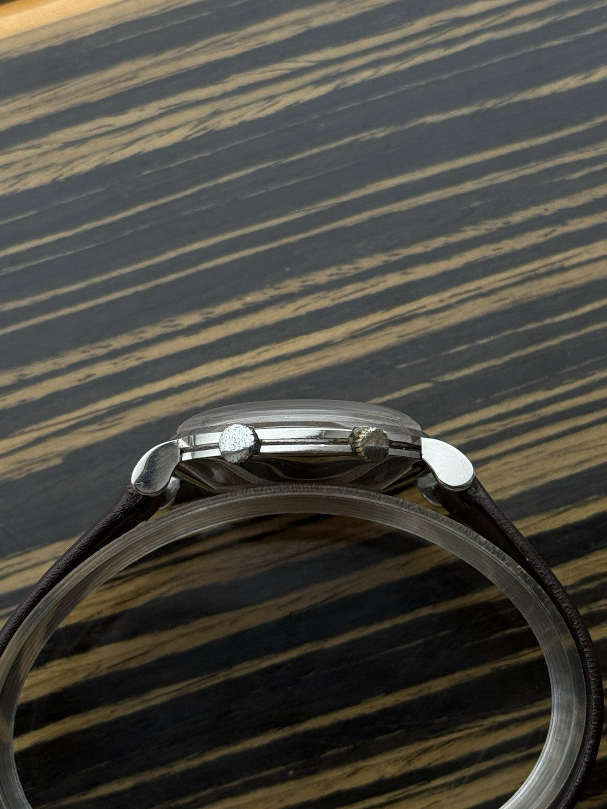 Vintage Jaeger Le-Coultre Memovox Alarm Watch 35mm