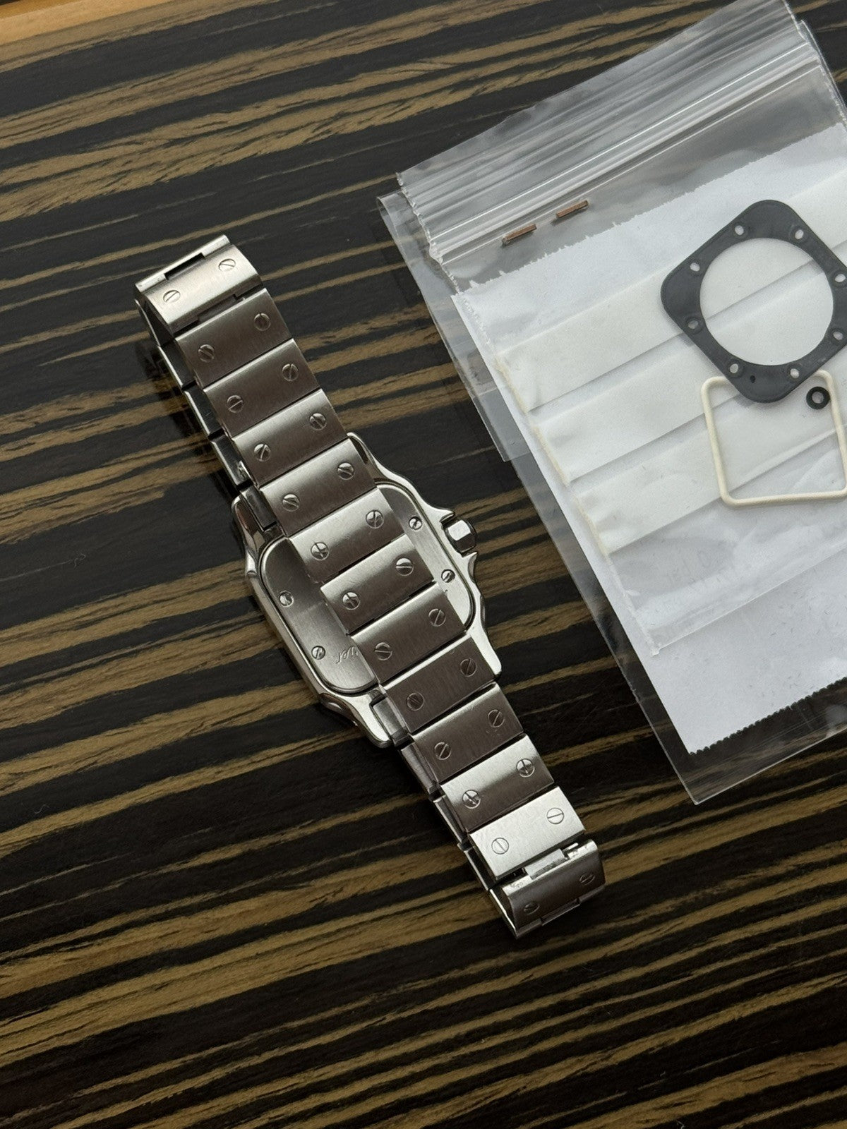 Vintage Cartier Santos Galbée Quartz ladies watch 