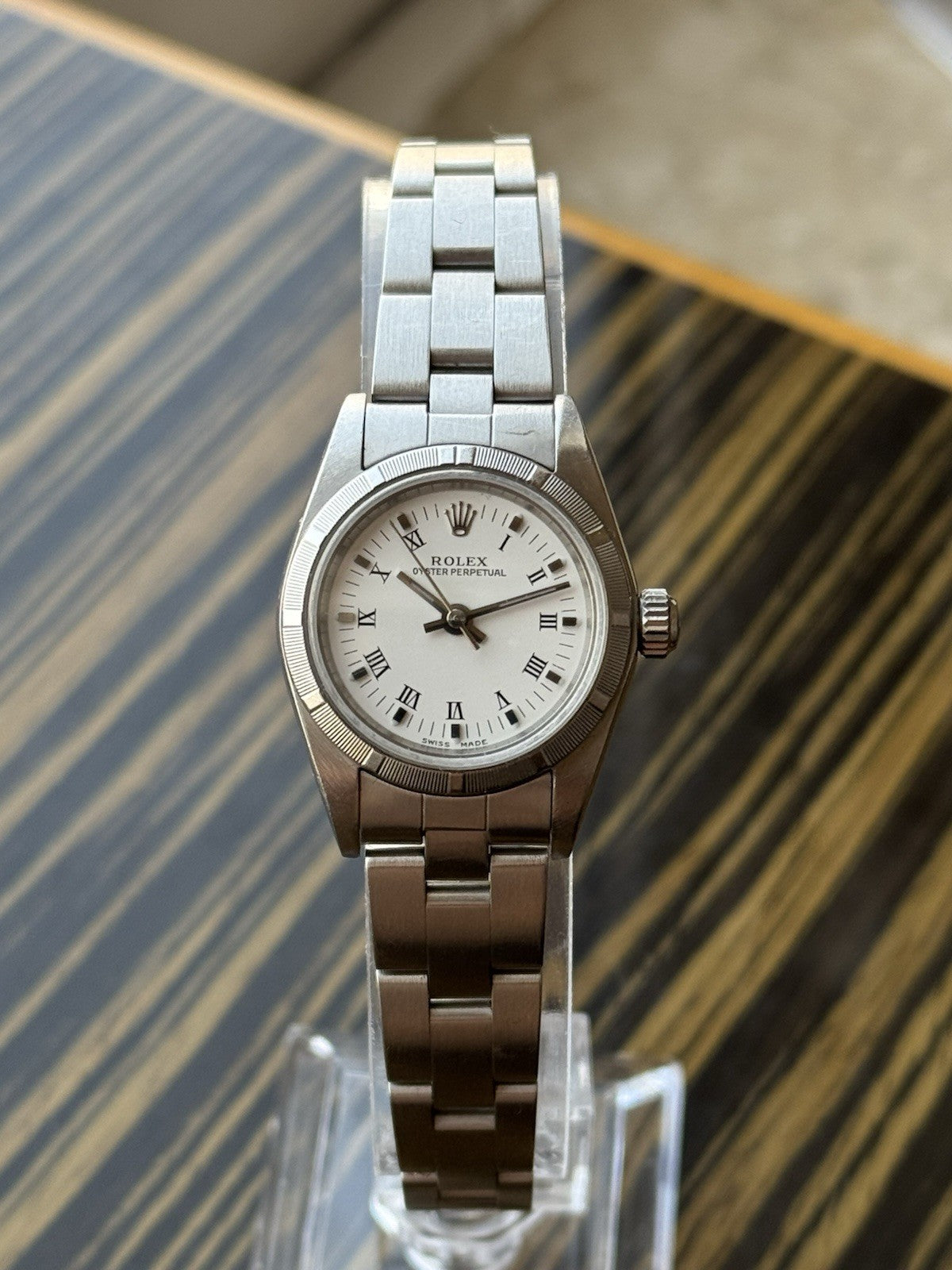 Rolex Oyster Perpetual Lady 26mm ref 67230 White Dial