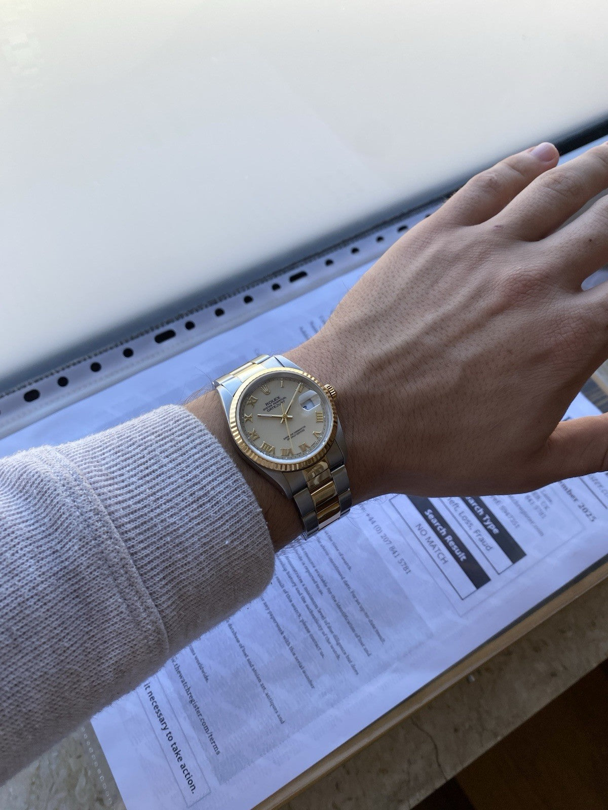 Rolex Oyster Perpetual Datejust 36mm Ref: 16233