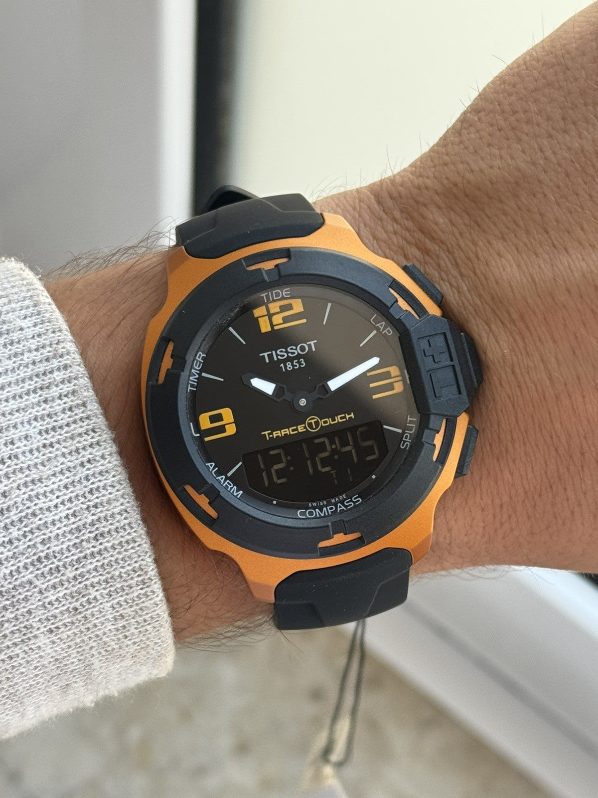 Tissot T-Race Touch Orange Brand New / Full Set 