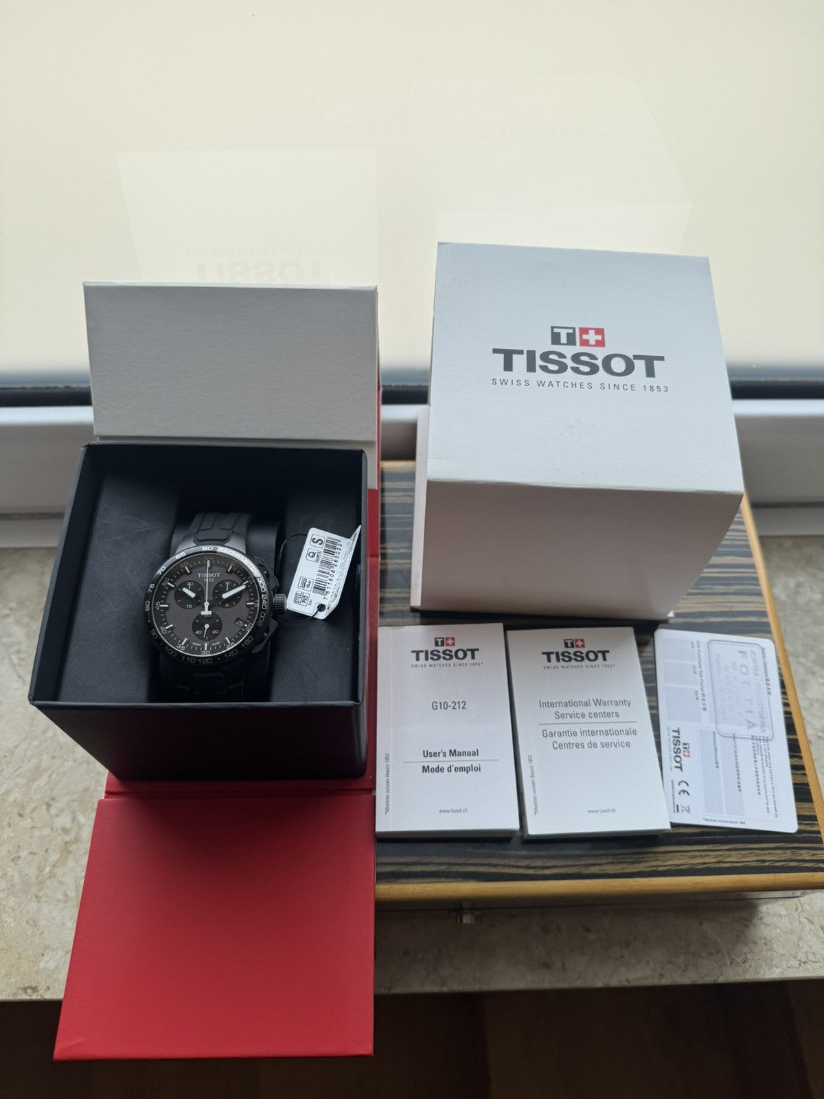 Tissot T-Race Cycling Chronograph Brand New / Full Set black