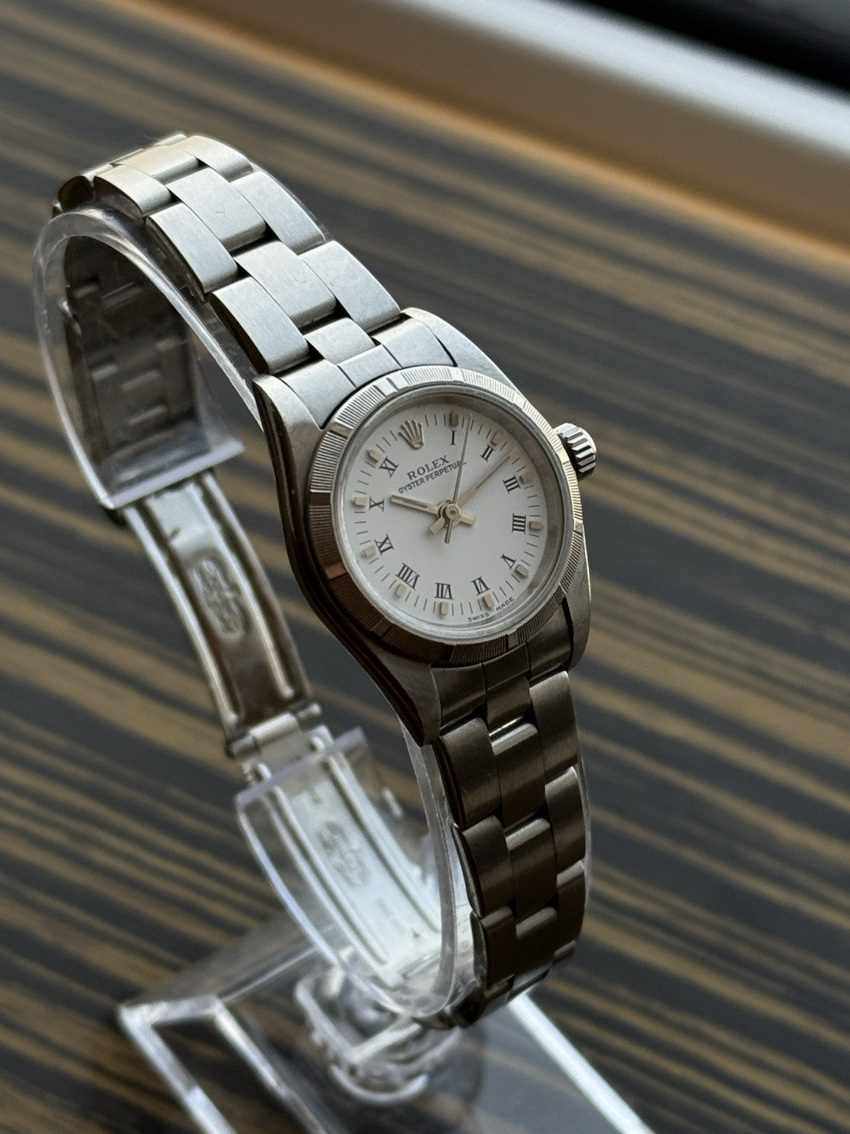 Rolex Oyster Perpetual Lady 26mm ref 67230 White Dial