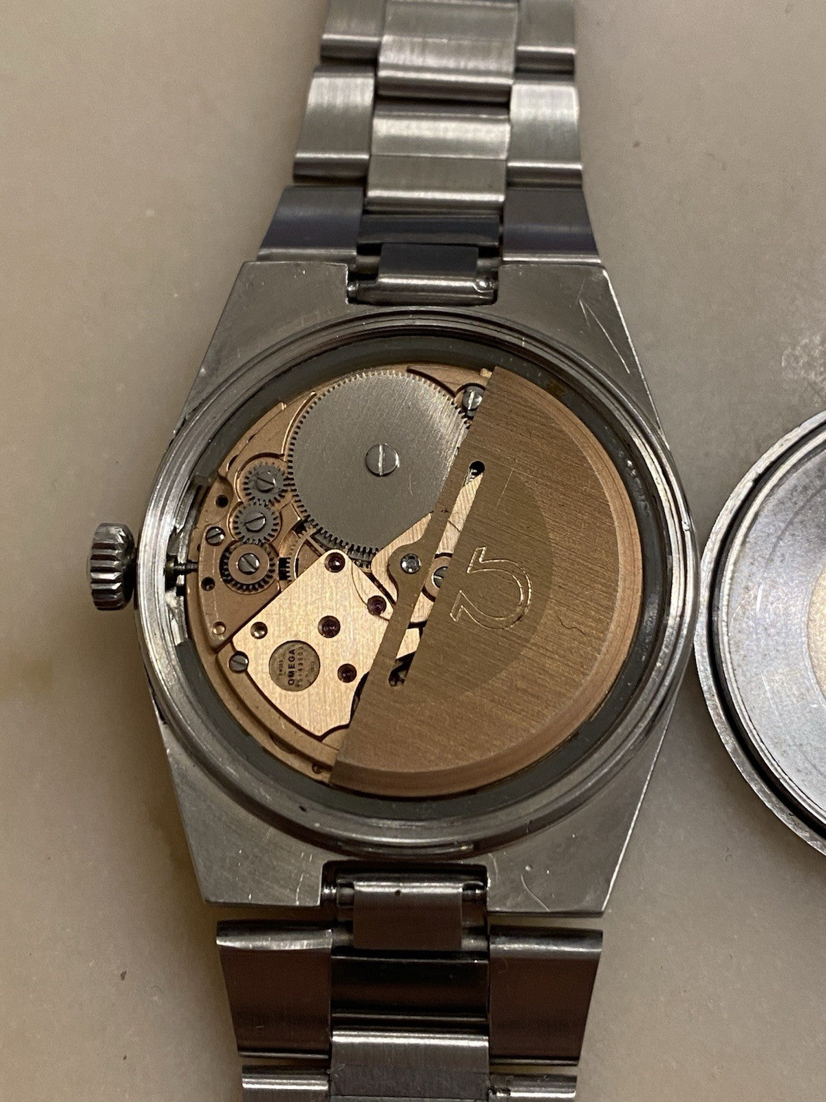 Omega Geneve Day Date Automatic Vintage Watch For Men