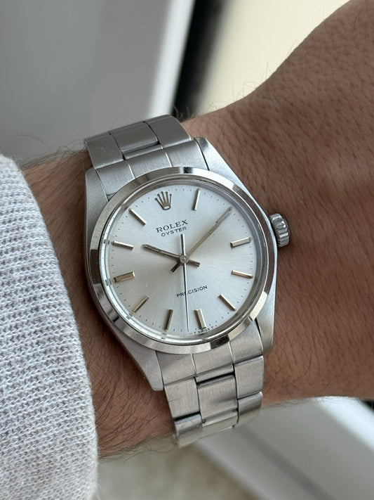 Rolex Oyster Precision 34mm Mechanical Vintage Watch Ref 6426