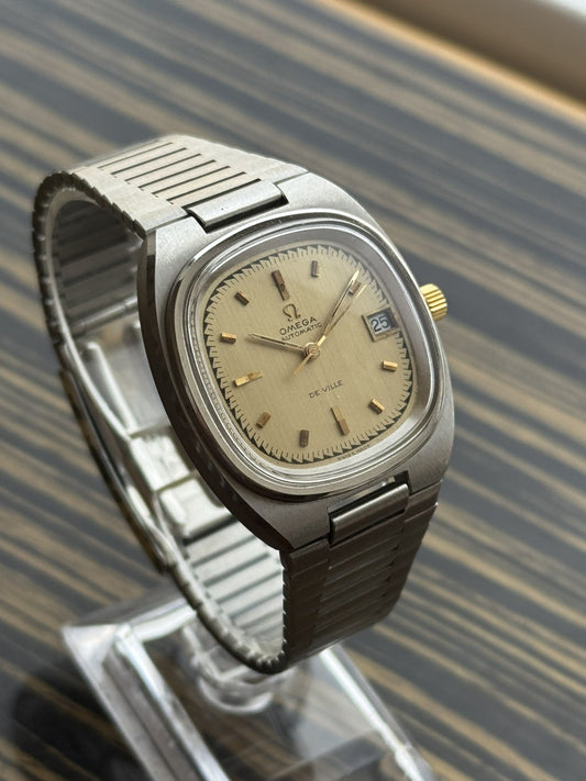 Omega Seamaster De Ville Day Automatic Vintage Watch For Men