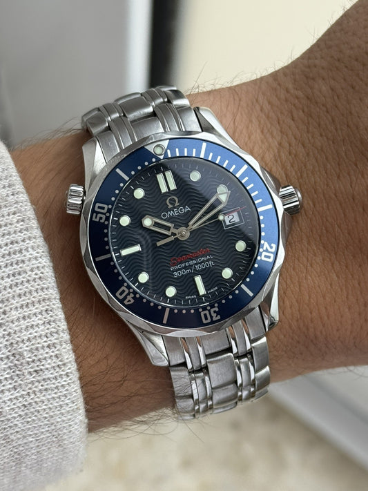 Omega Seamaster  James Bond 36mm Quartz Watch