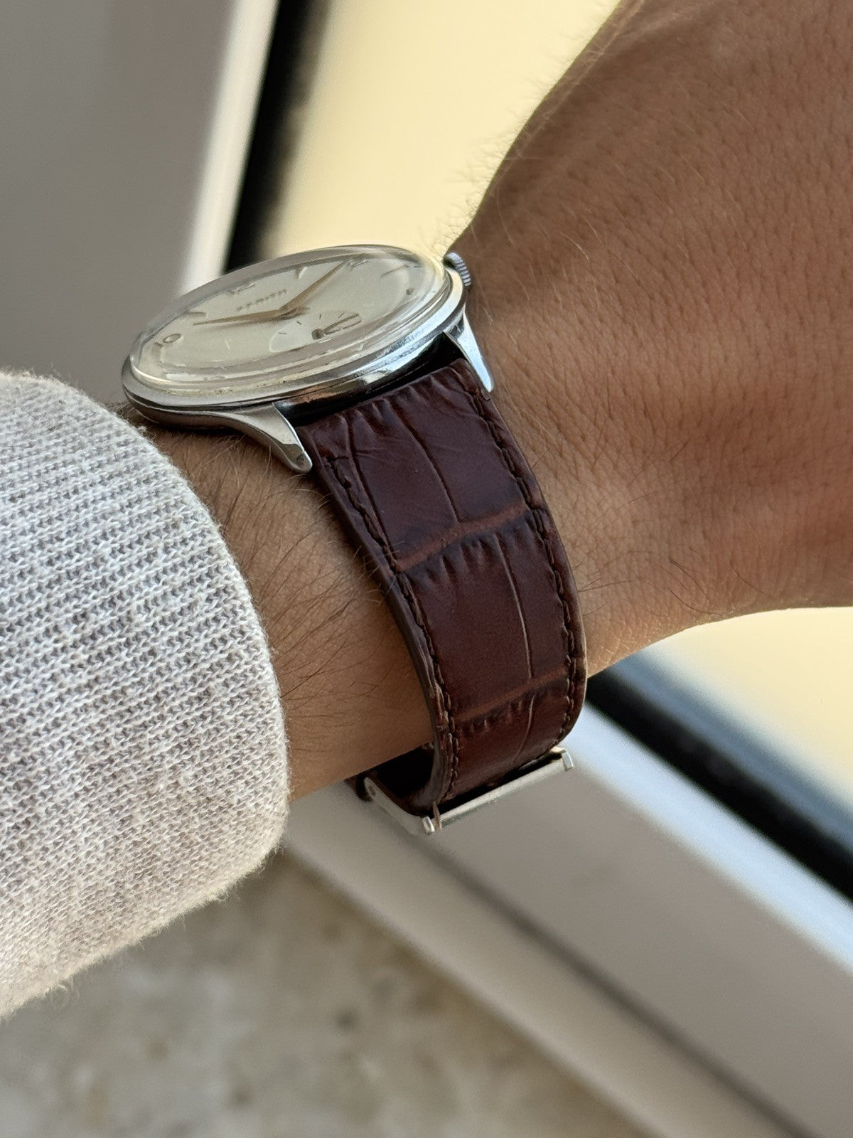 Vintage Zenith Jumbo Mechanical Watch 38mm