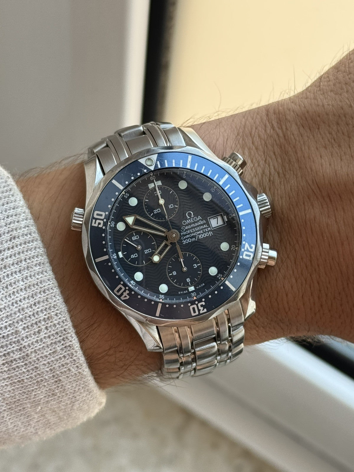 Omega Seamaster  James Bond Automatic Chronograph 41mm