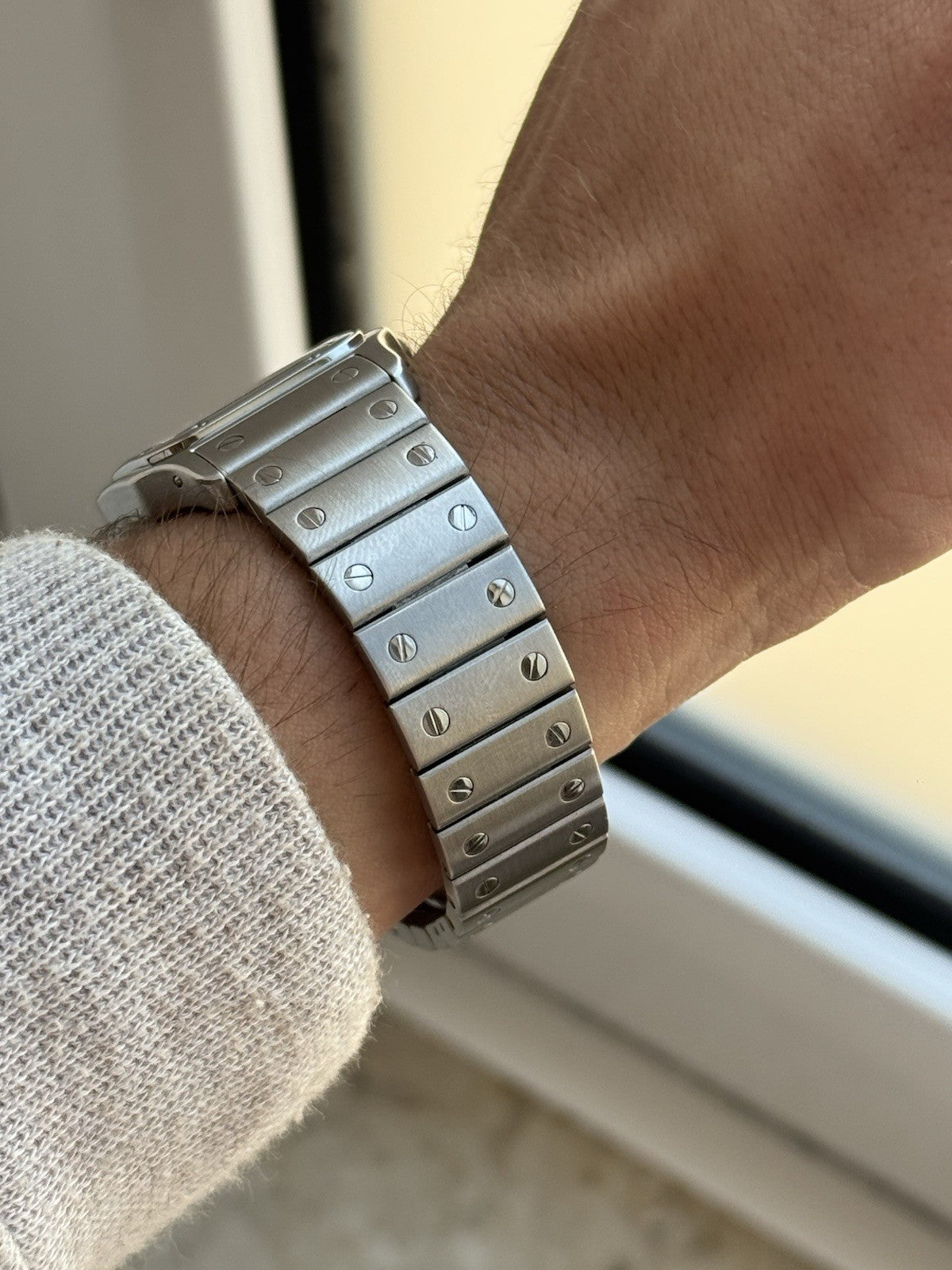Cartier Santos Galbée Midsize Automatic Steel Ref. 2319