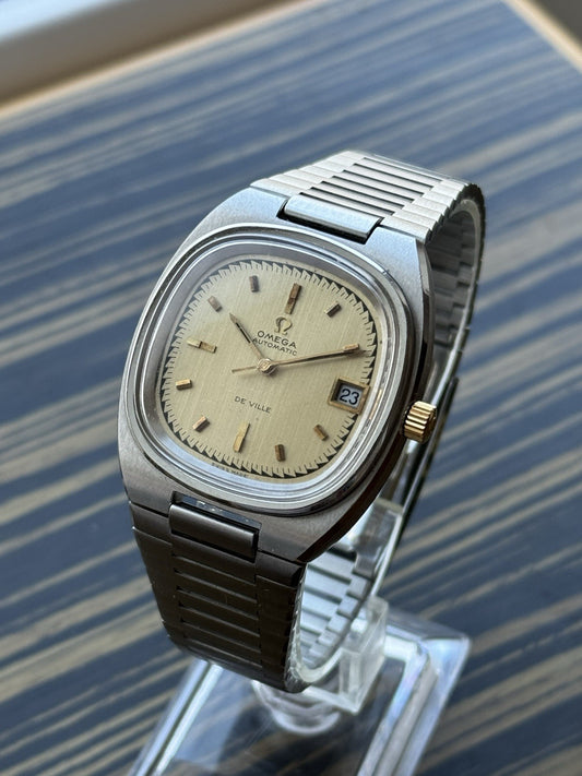 Omega Seamaster De Ville Day Automatic Vintage Watch For Men