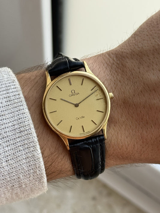 Vintage Omega De Ville Quartz Watch