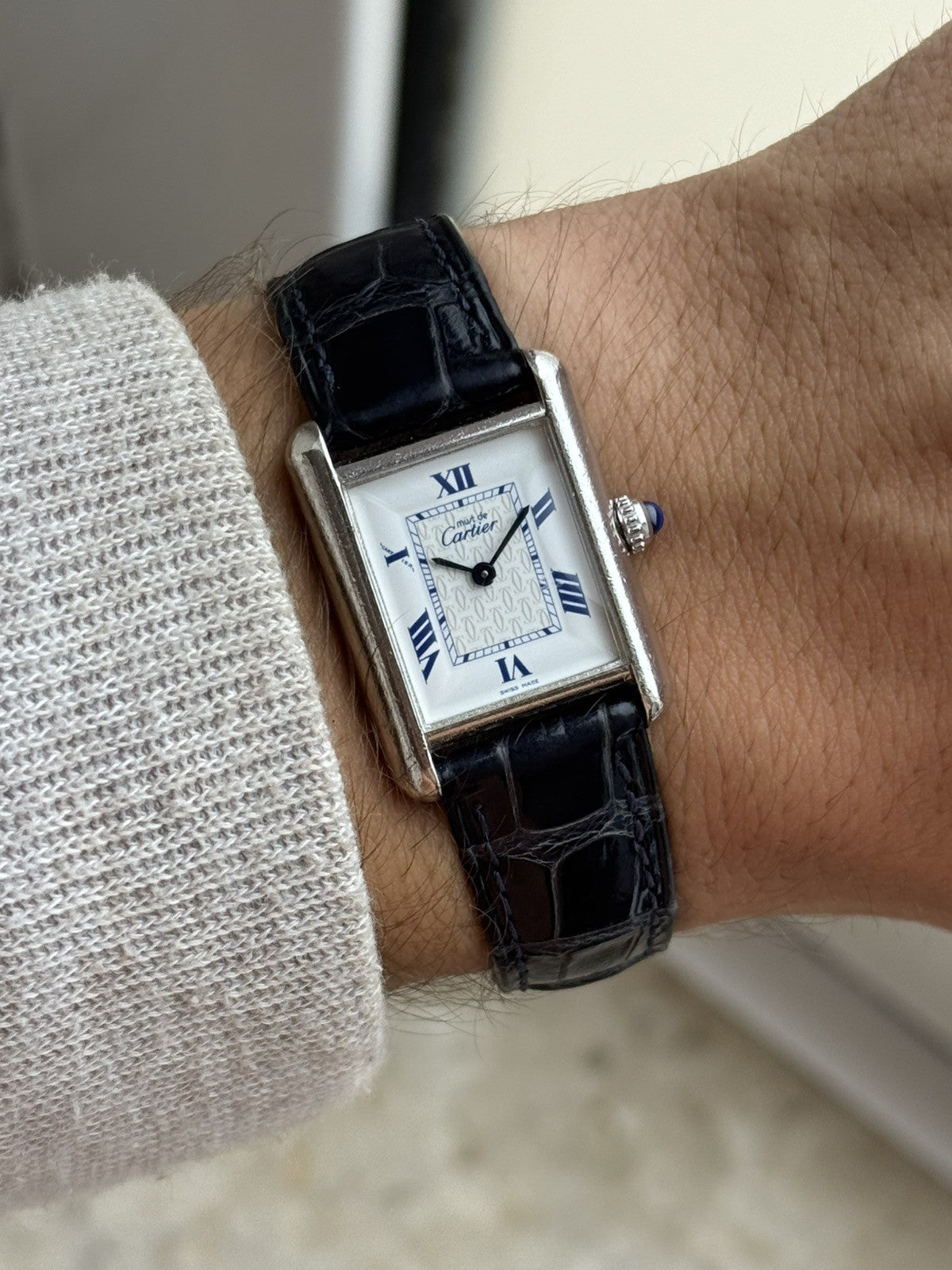 Must de Cartier Tank Quartz small-Size Watch Ref 2416