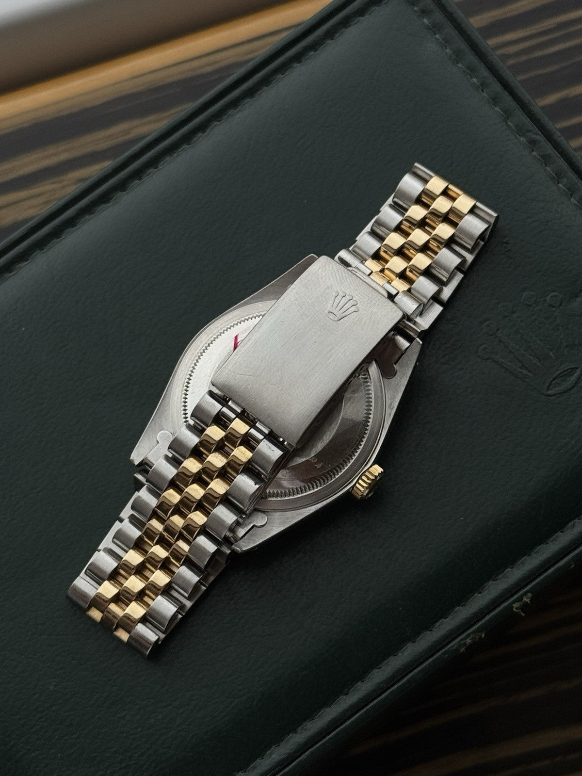 Rolex Datejust Two Tone Automatic Watch Ref 16233