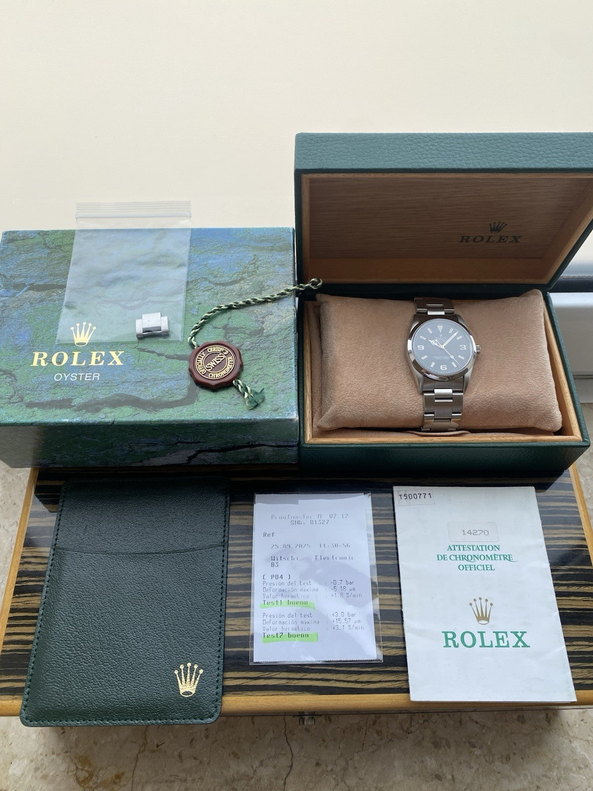 Rolex Oyster Perpetual Explorer I 36mm Automatic Full Set
