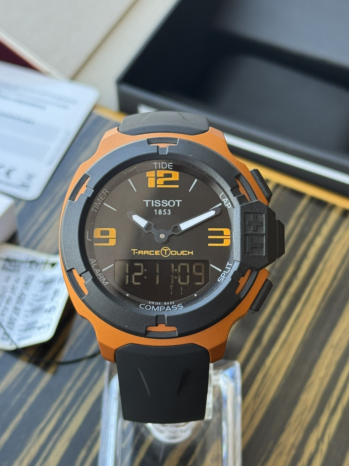 Tissot T-Race Touch Orange Brand New / Full Set 