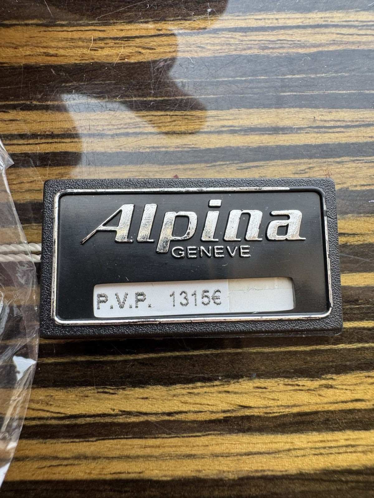 NOS Alpina Alpiner Black Automatic Watch