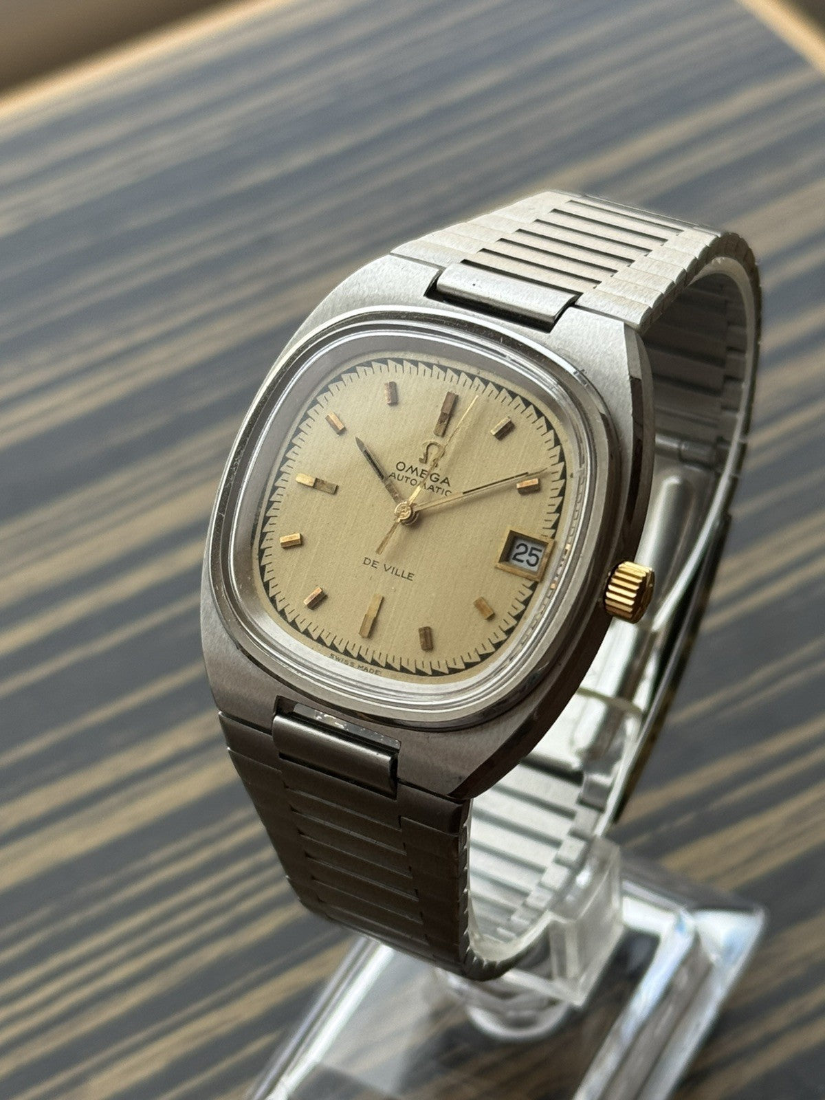 Omega Seamaster De Ville Day Automatic Vintage Watch For Men