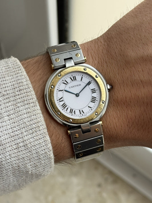 Cartier Santos Ronde Ref. 8191 Quartz Watch