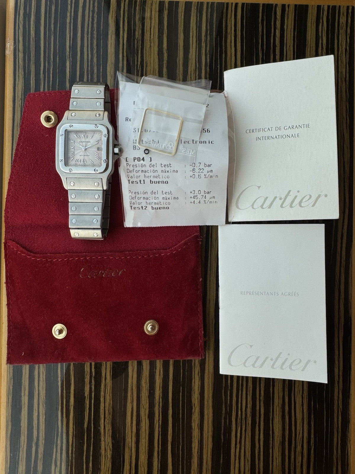 Cartier Santos Galbée Midsize Automatic Steel Ref. 2319