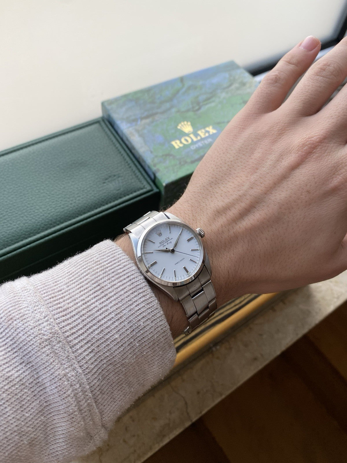 Vintage Super Rare Rolex Oyster Perpetual Air-King Ref 6552
