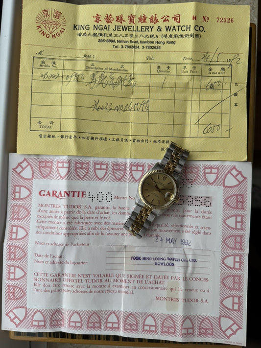 Tudor Prince OysterDate Rotor Self-Winding Ref. 74033