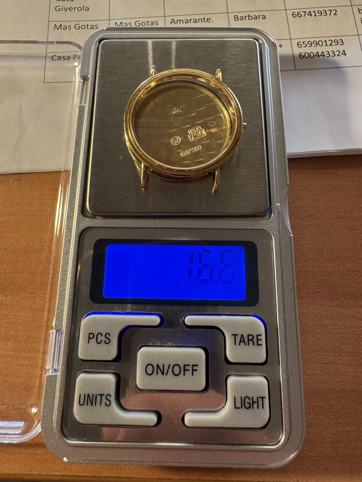 18kt Gold Omega Seamaster Quartz Watch