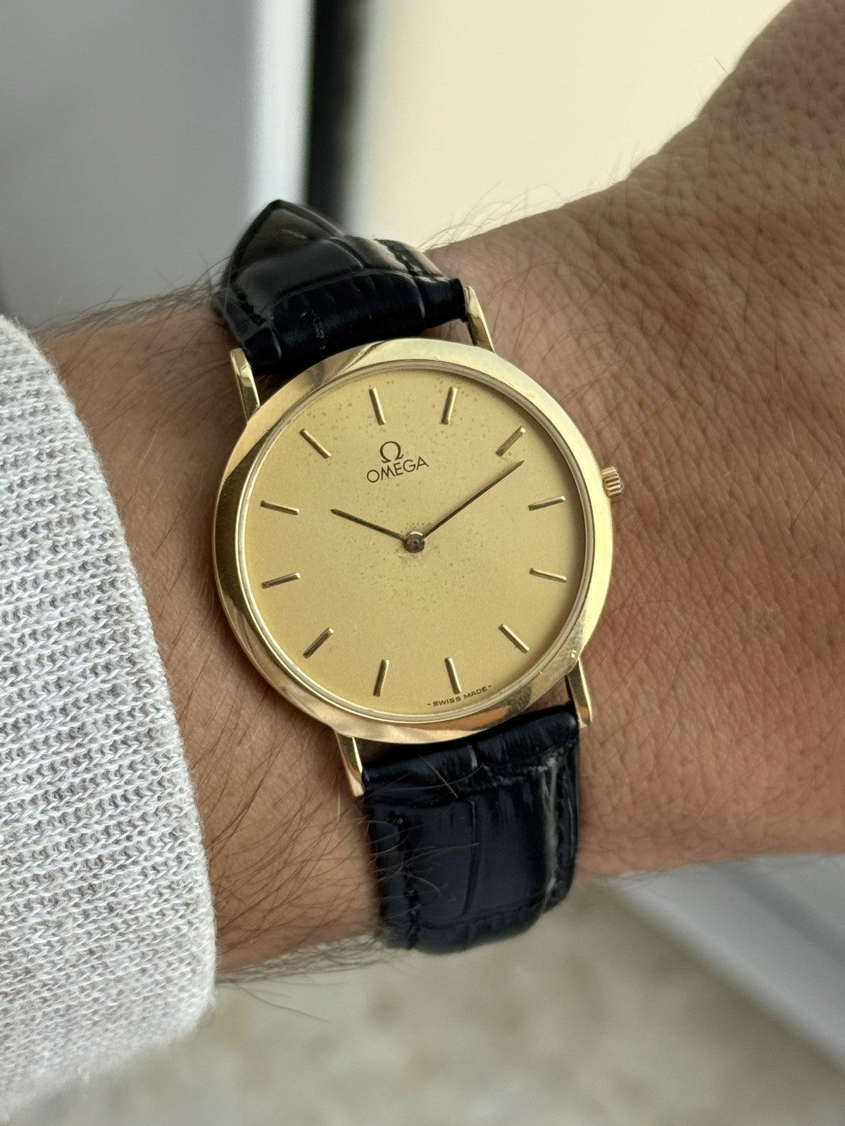 Vintage Omega De Ville Quartz Watch