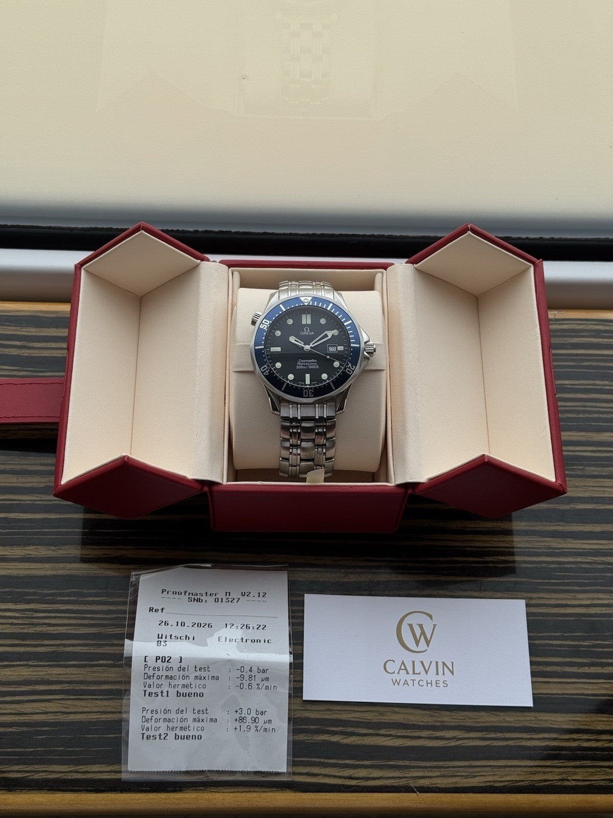 Omega Seamaster  James Bond 41mm Quartz Watch