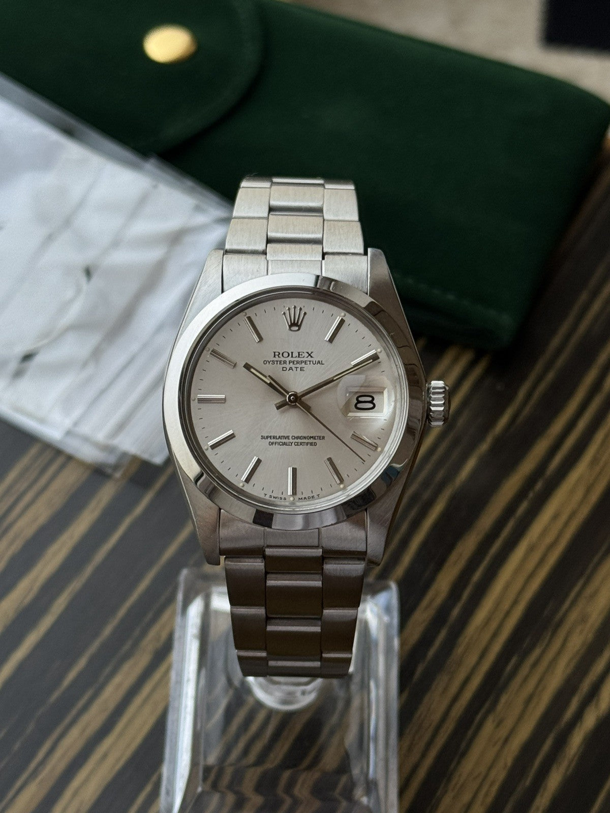 Rolex Date Automatic Vintage Watch Ref 1500 