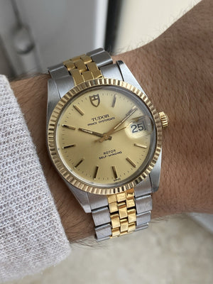 Tudor Prince Oysterdate Rotor de cuerda automática