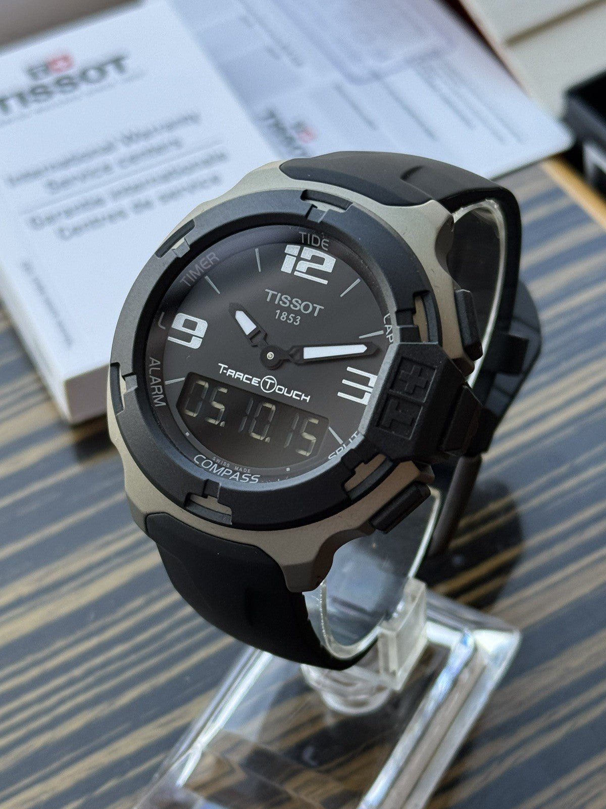 Tissot T-Race Touch Grey Brand New / Full Set 